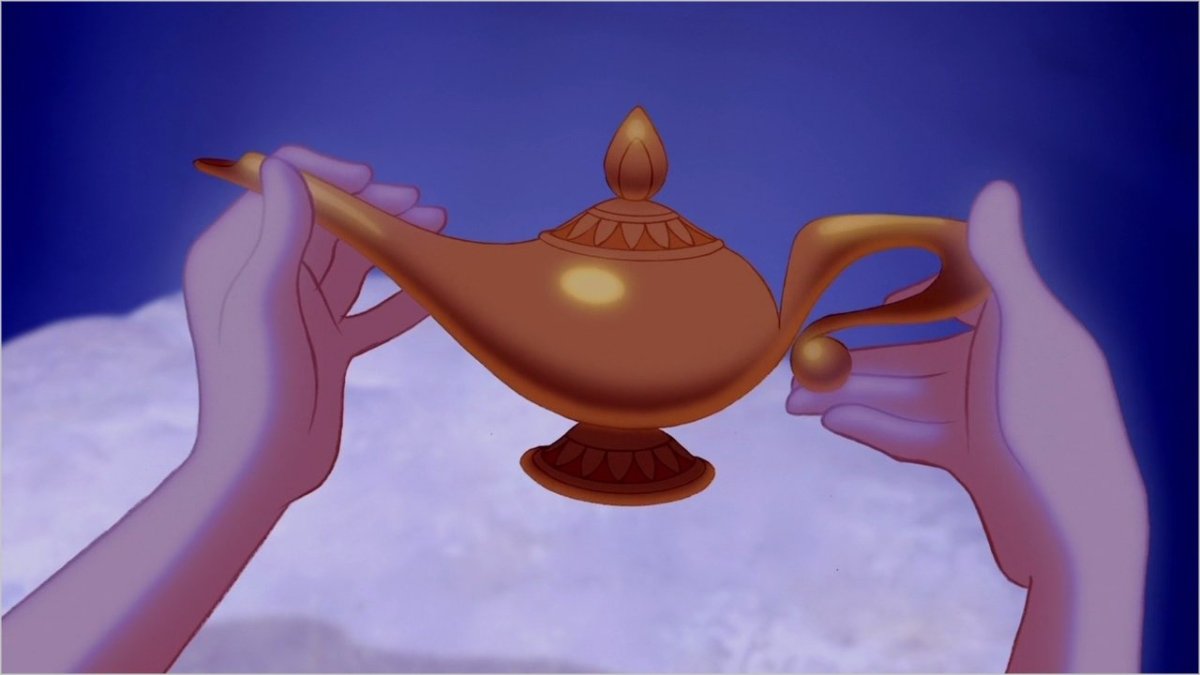 Лампа Алладина и Джина