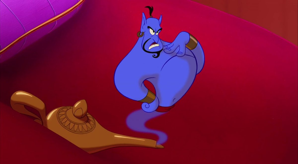 Лампа алладин мультфильм