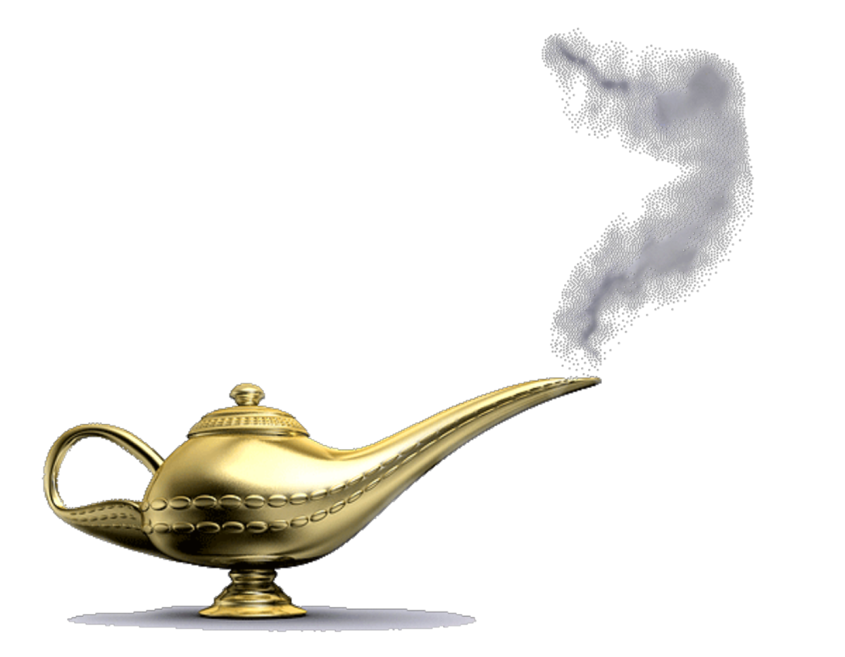 Лампа Аладдина Джин