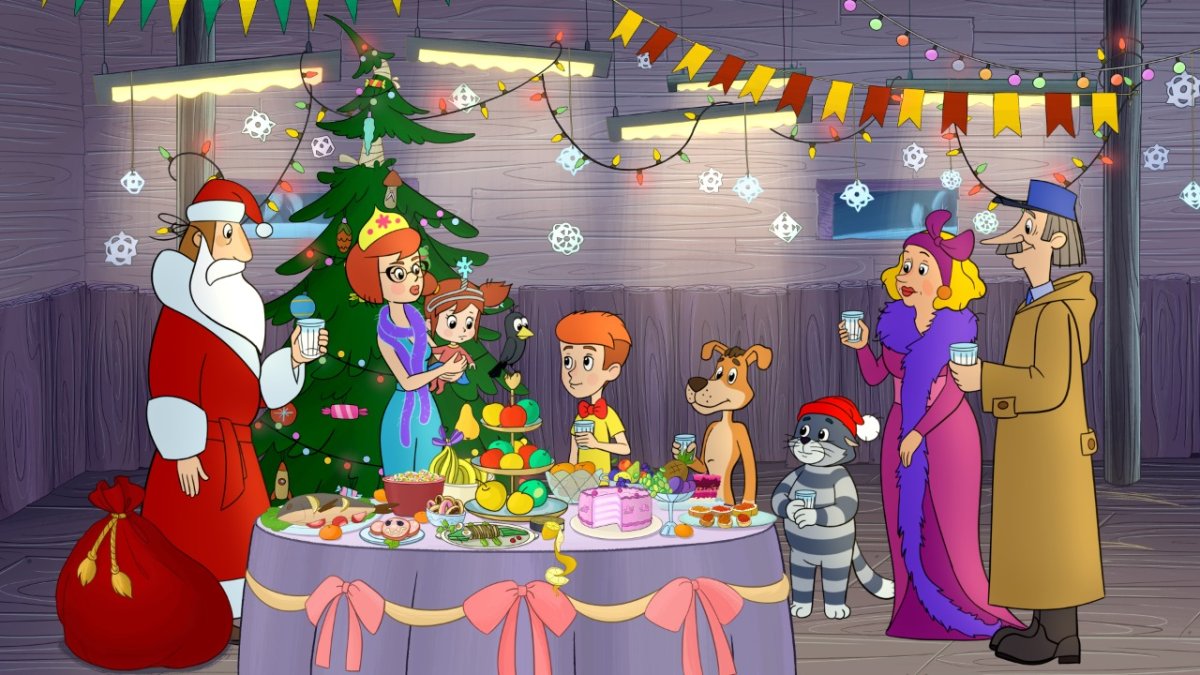 Простоквашино герои