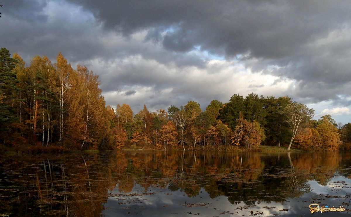 Уж небо осенью дышало пейзаж
