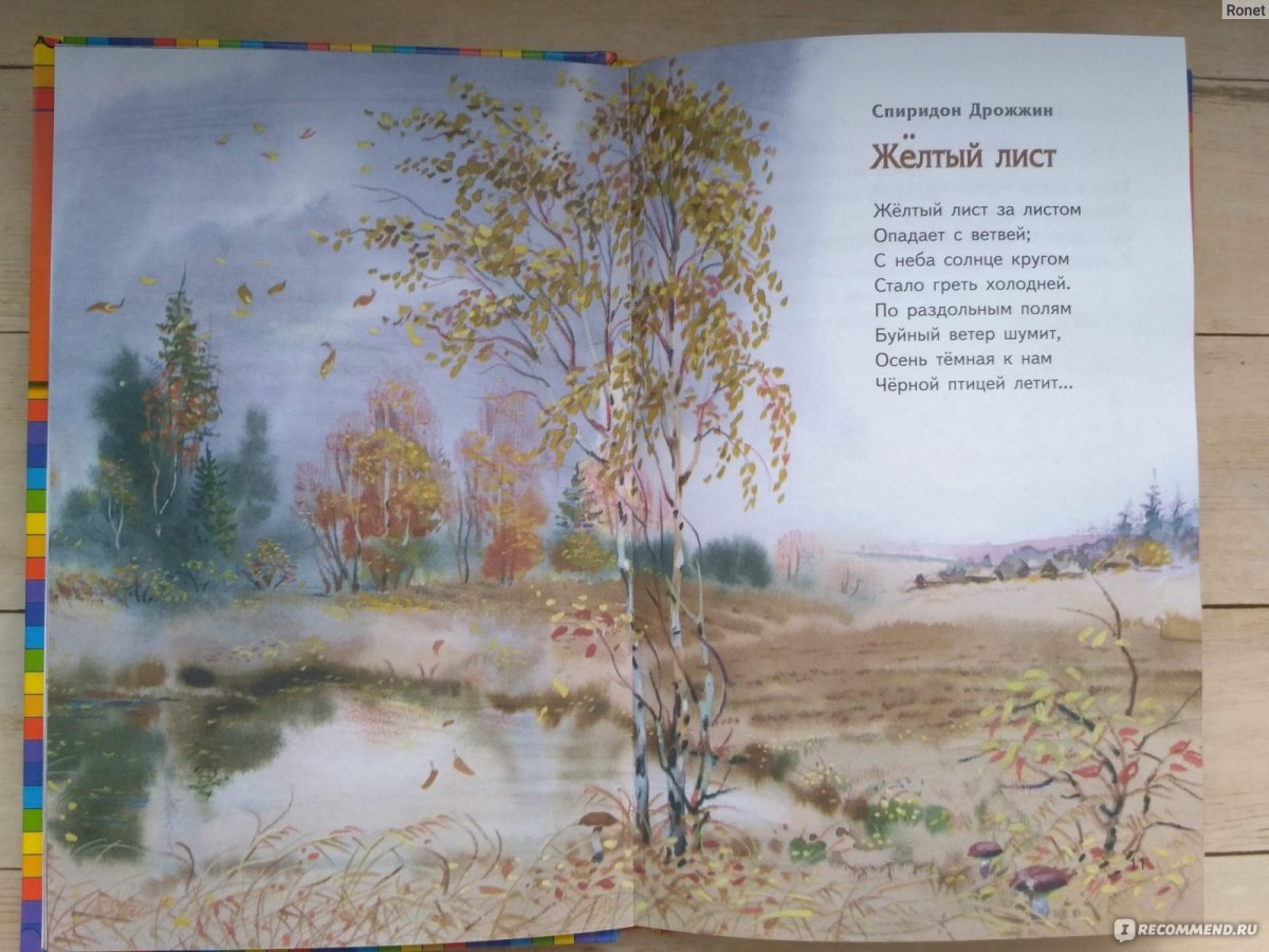 Осень уж небо осенью дышало