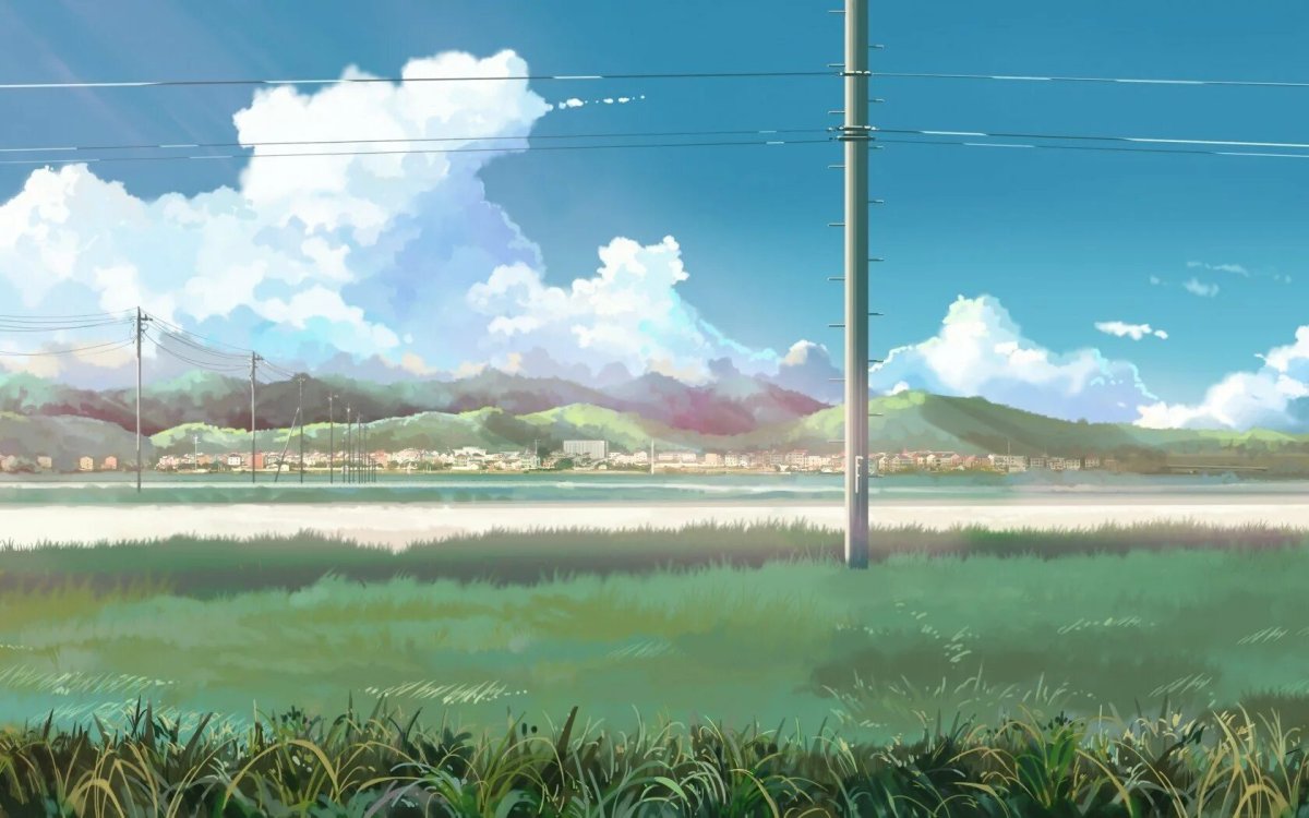 Эстетика аниме Макото Синкай