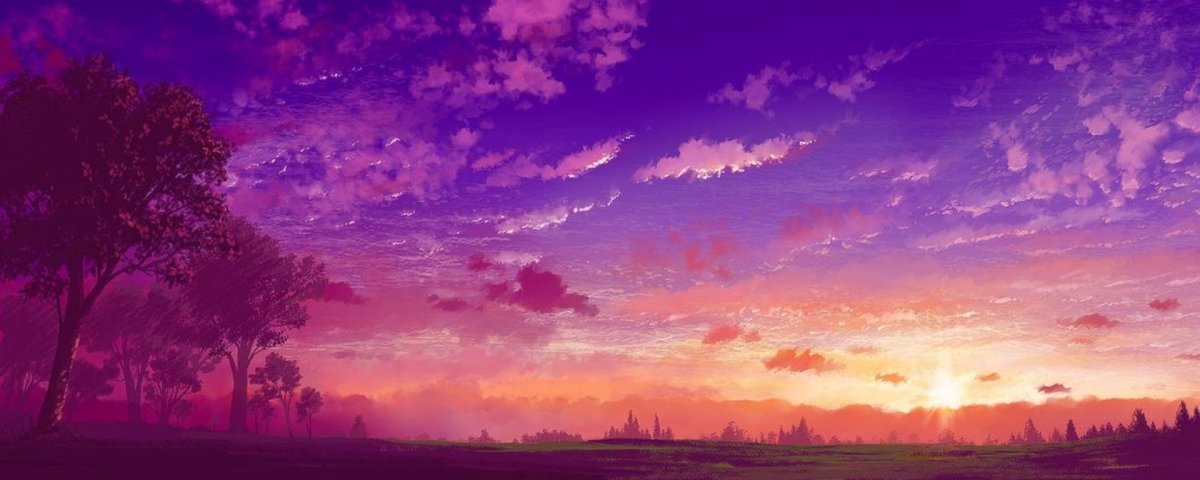 Аниме пейзаж