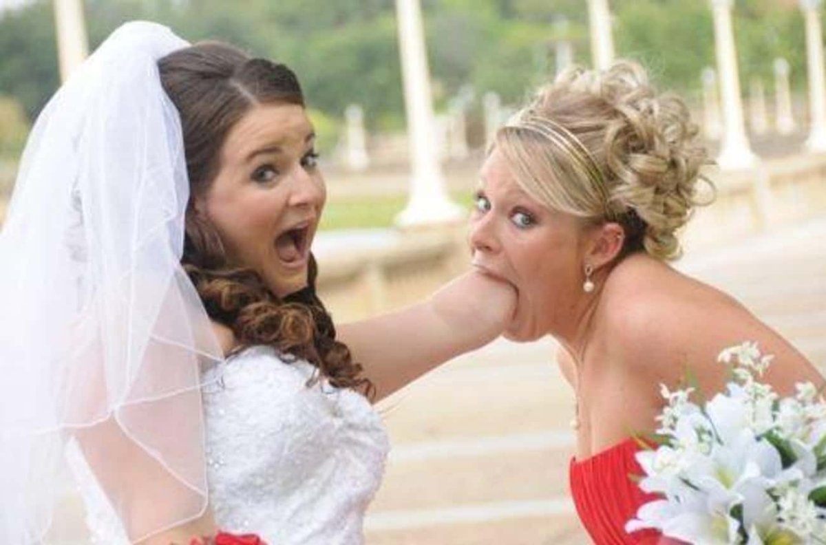 Смешные невесты на свадьбе