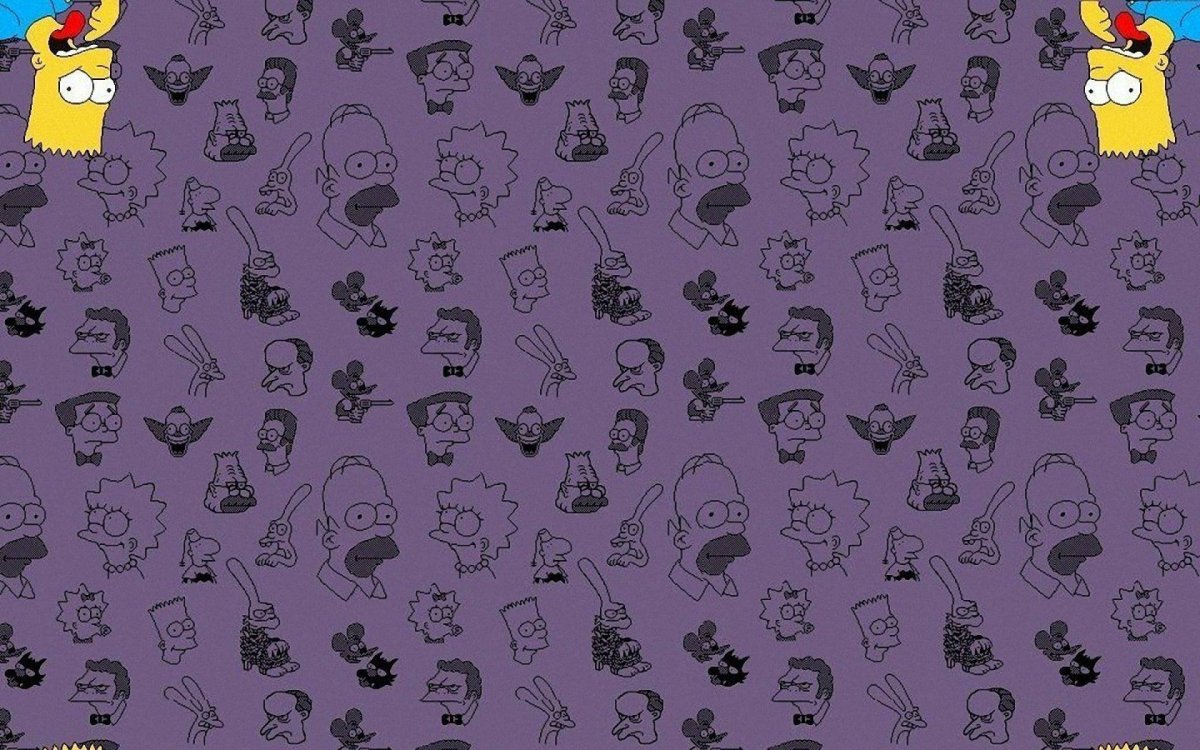 Симпсоны фон