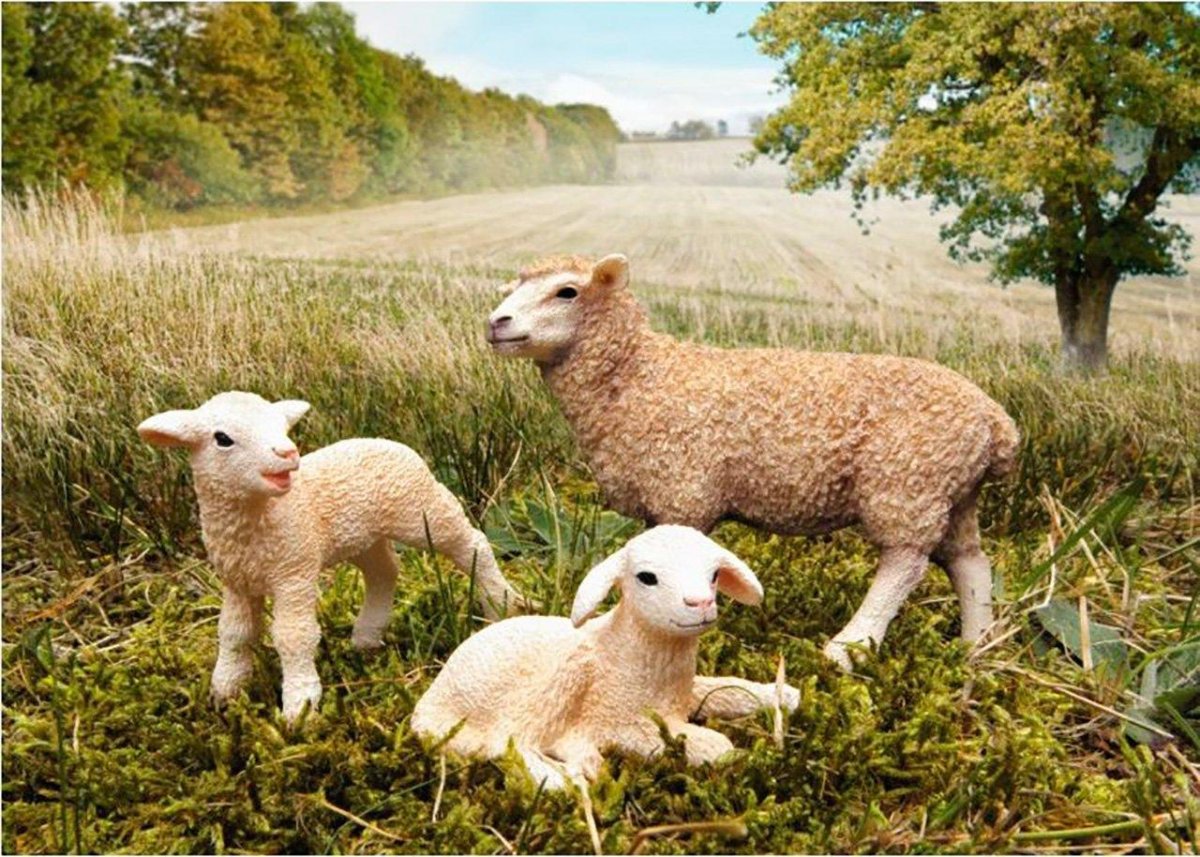 Фигурка Schleich ягненок 13744