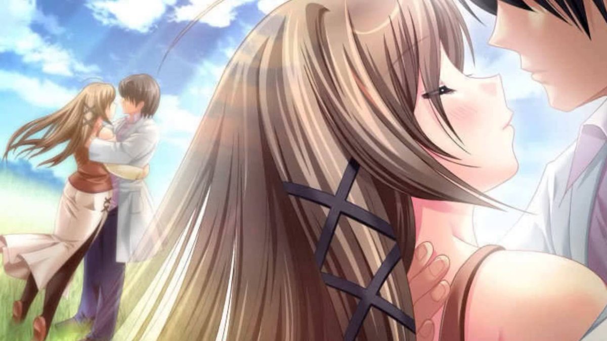 Аниме поцелуй