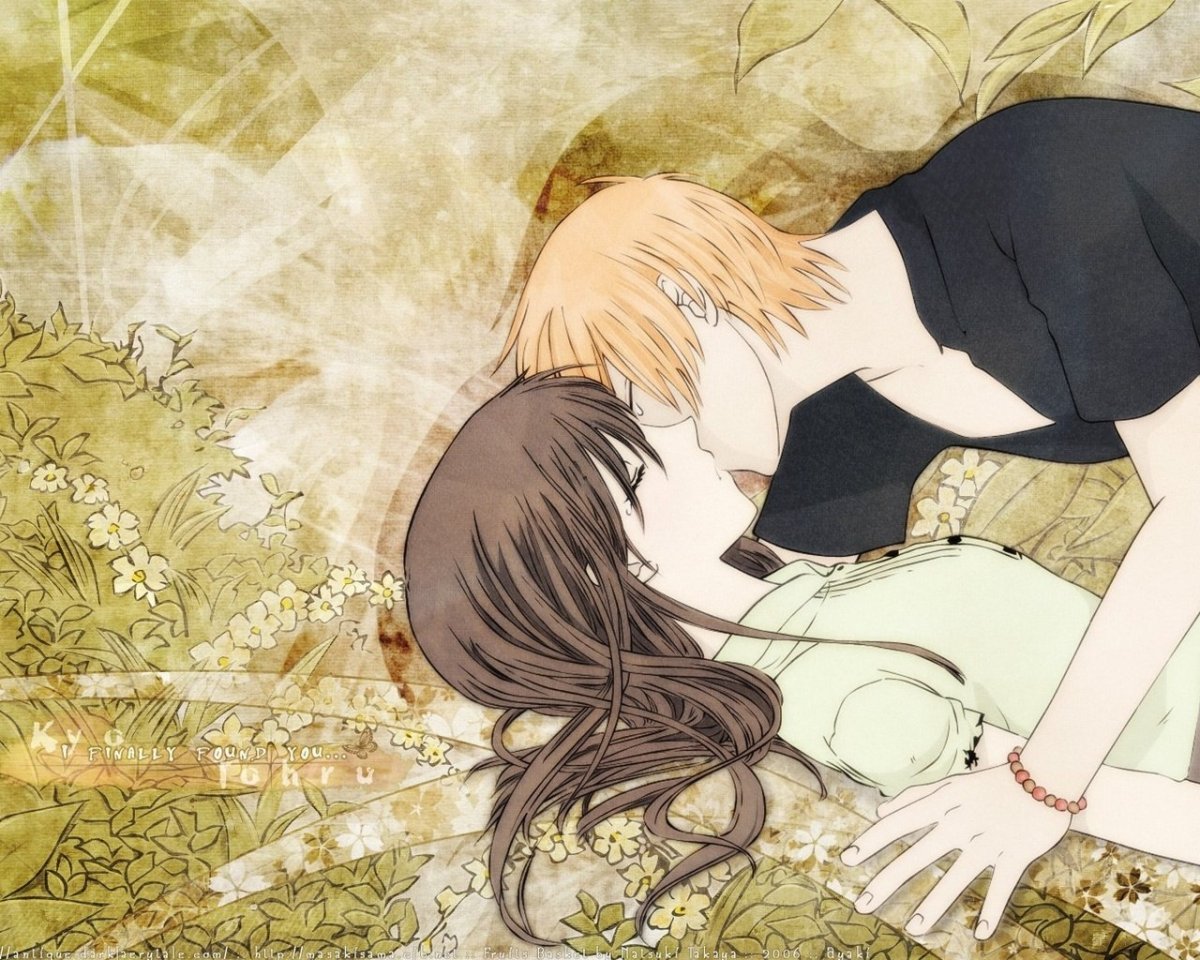 Аниме поцелуй