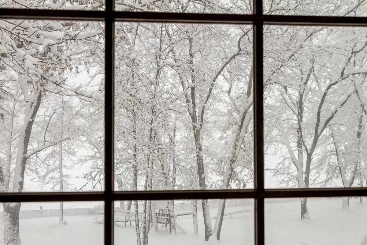 Пурга за окном