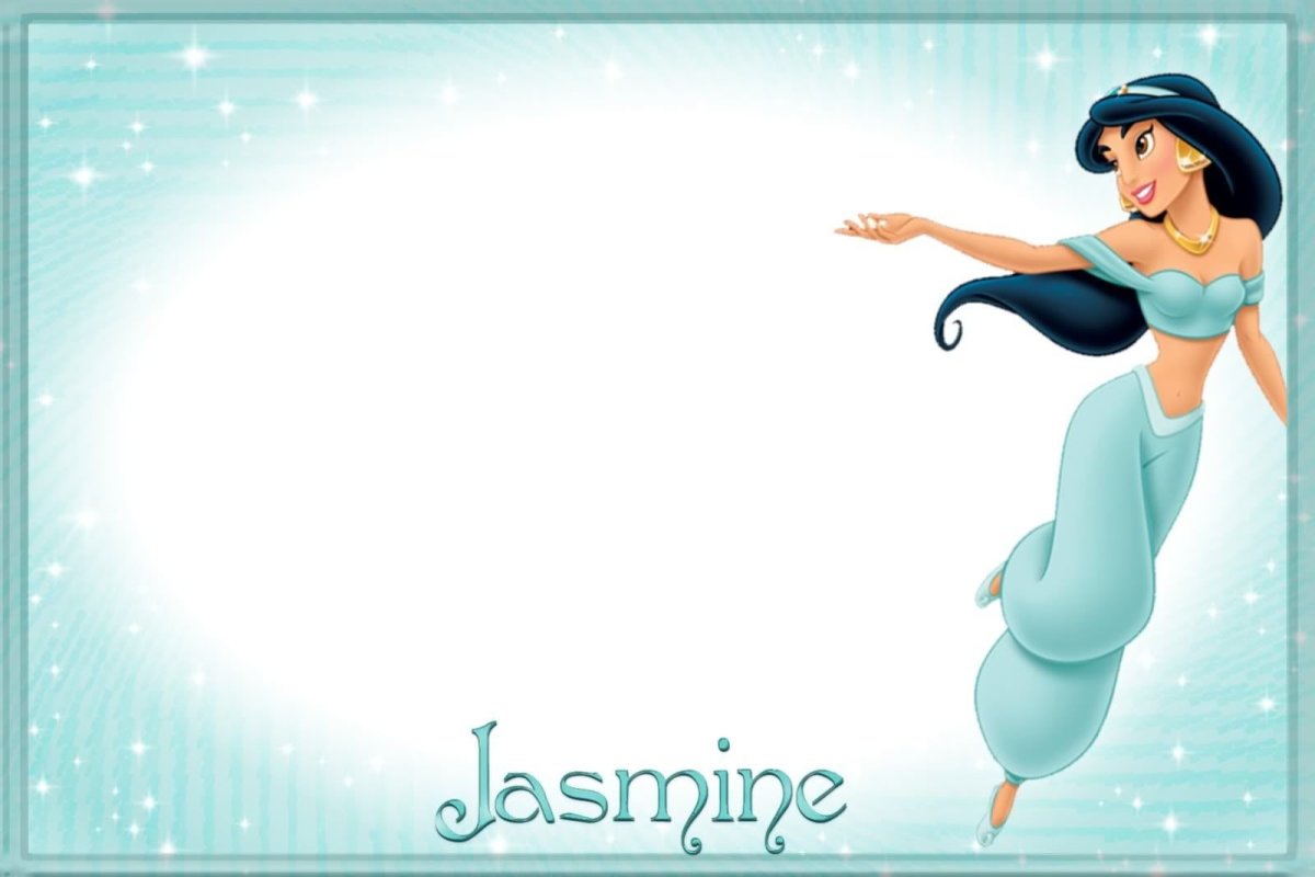 Пригласительные на день рождения Жасмин