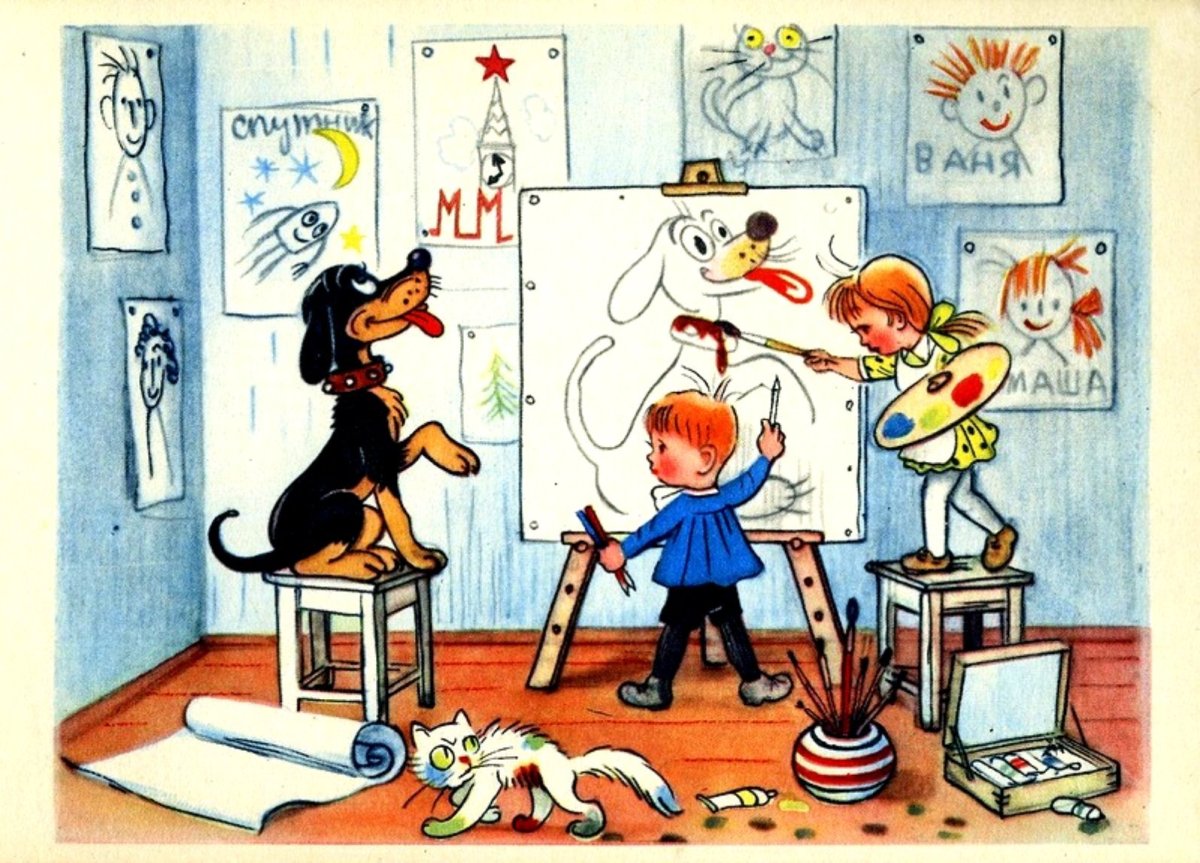 Про Айболита и Чапкин портрет в Сутеев