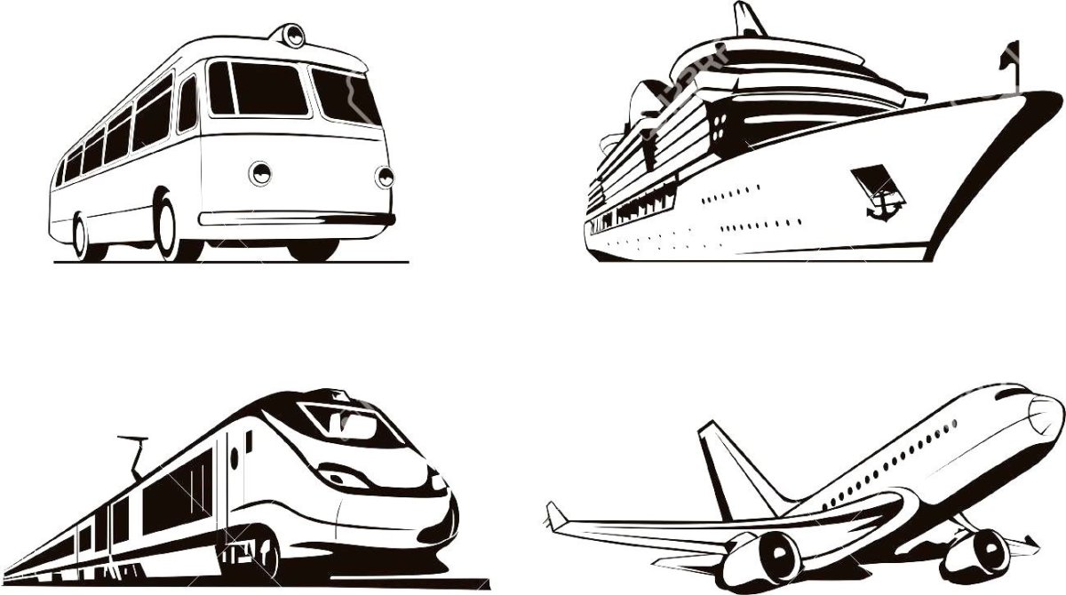 Стилизованный транспорт