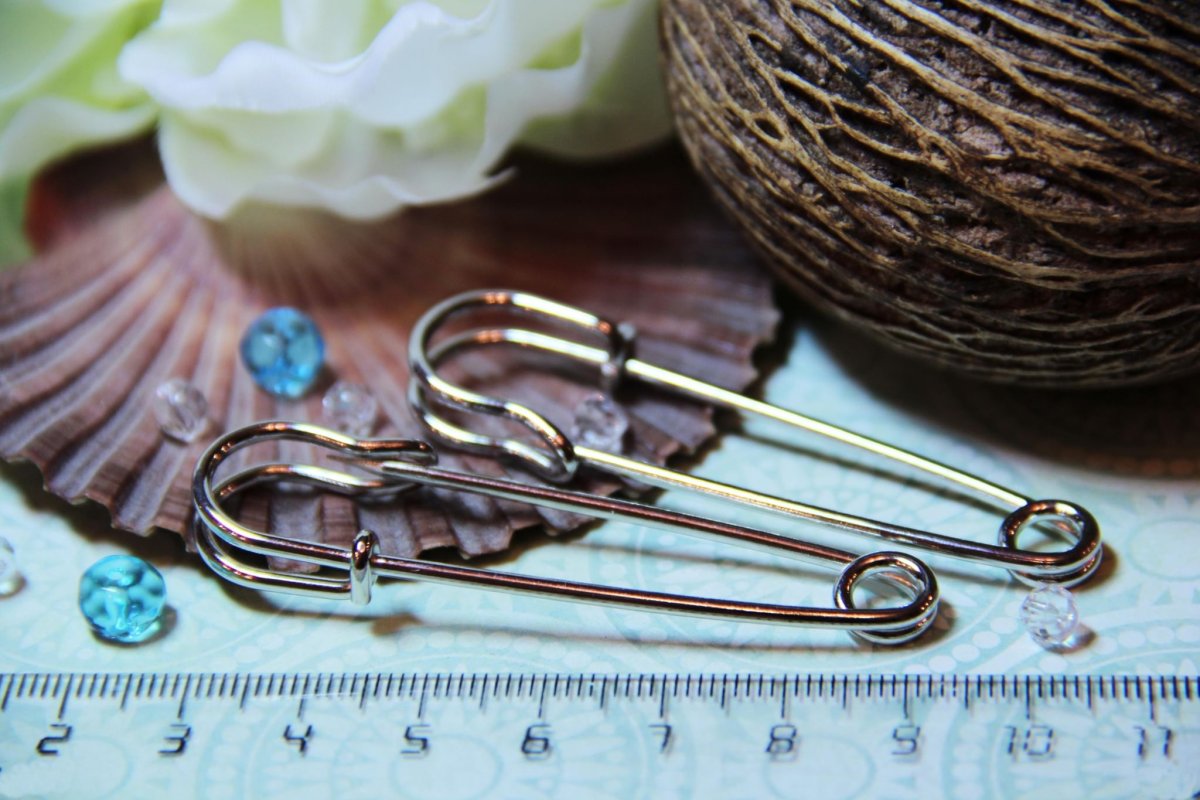 Булавки именные розовые