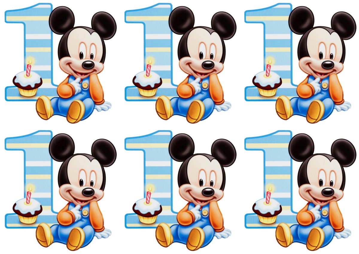 Микки Маус бежит