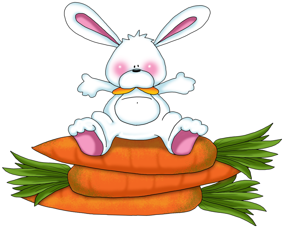 Зайчик с морковкой