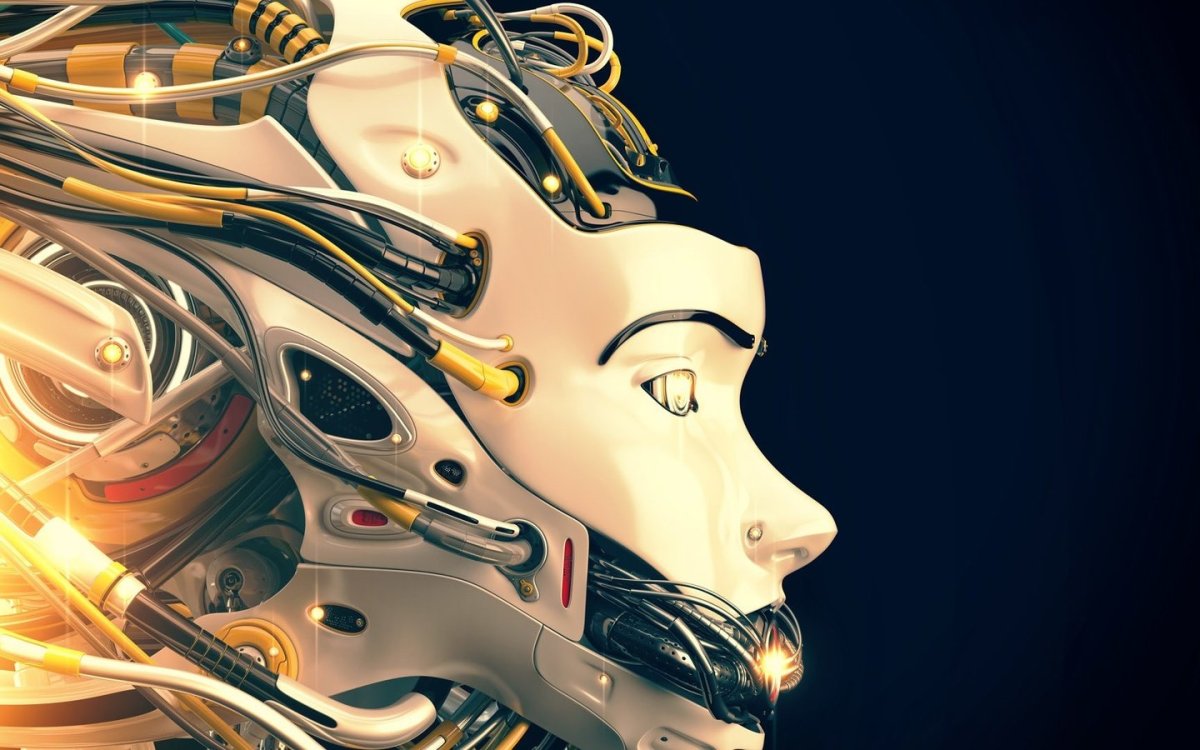 Девушка робот