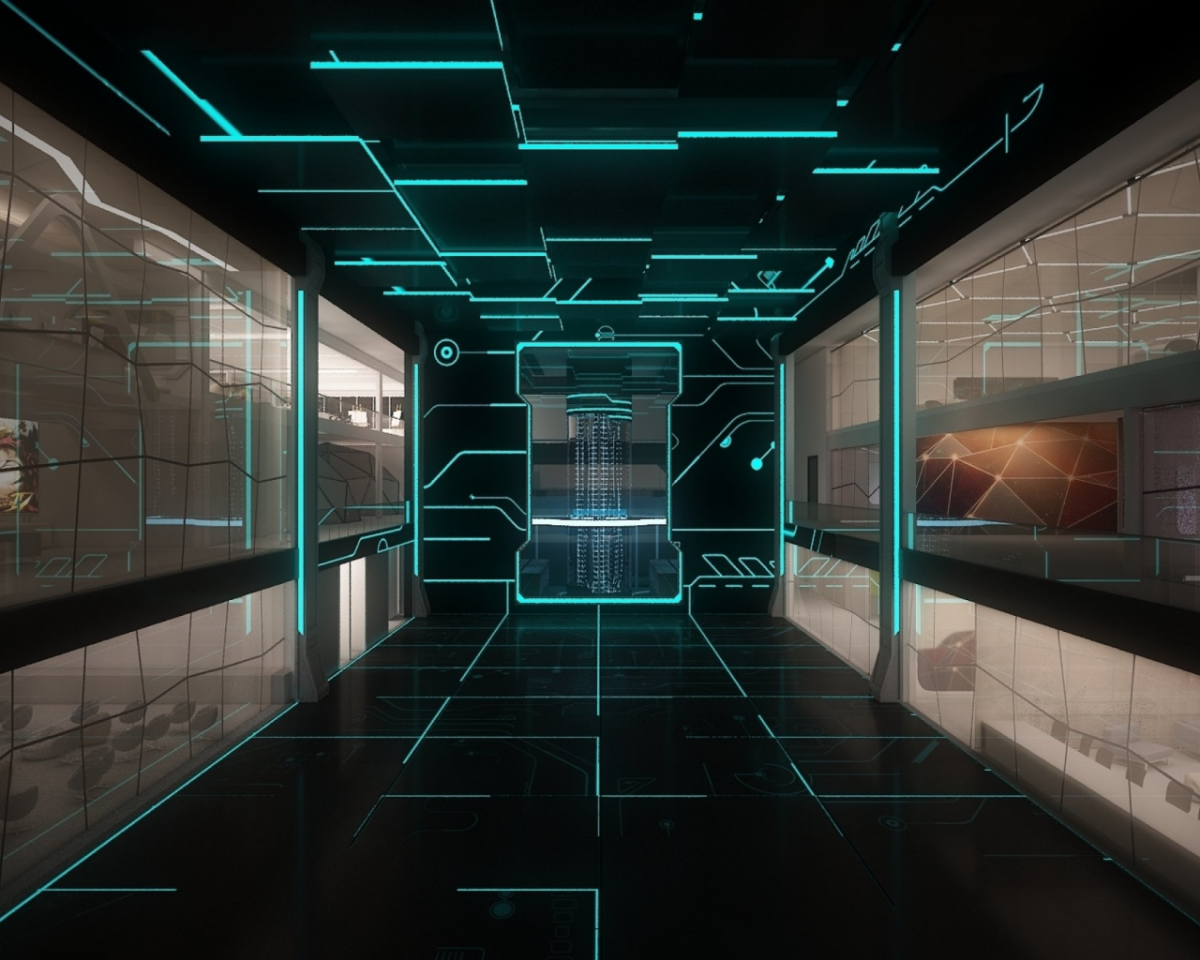 Футуристический коридор