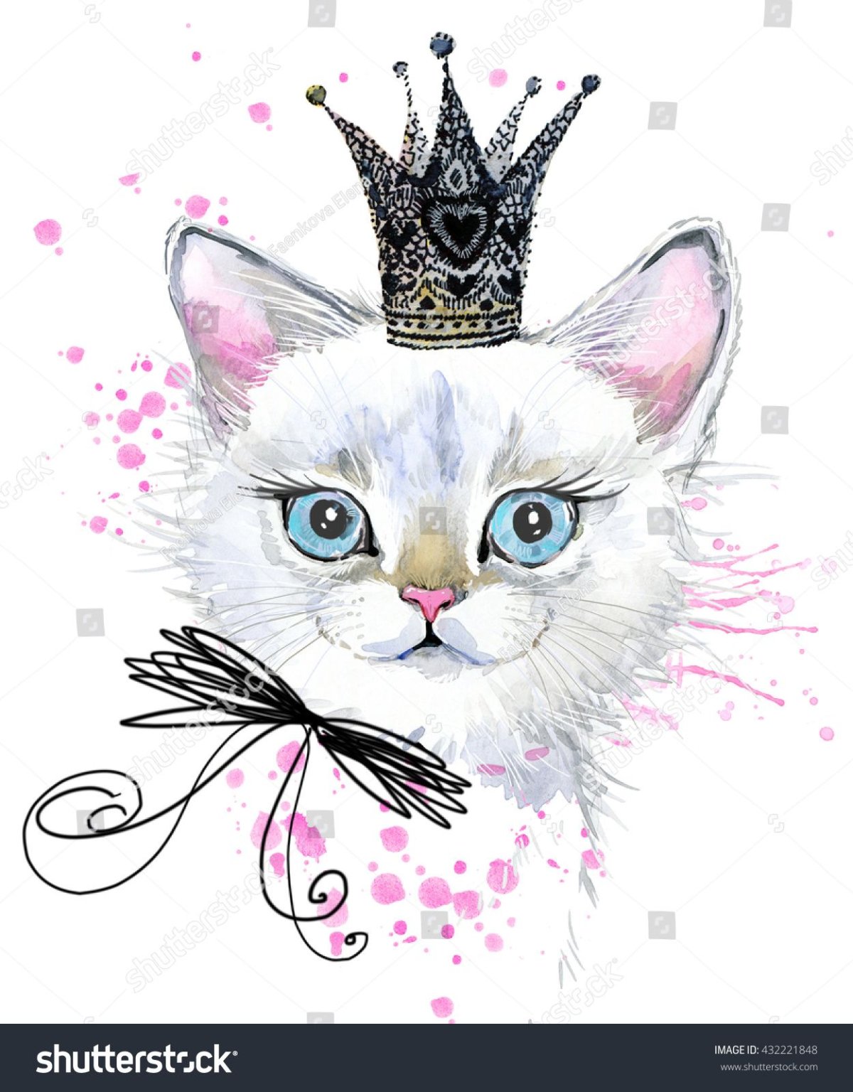 Котенок в короне