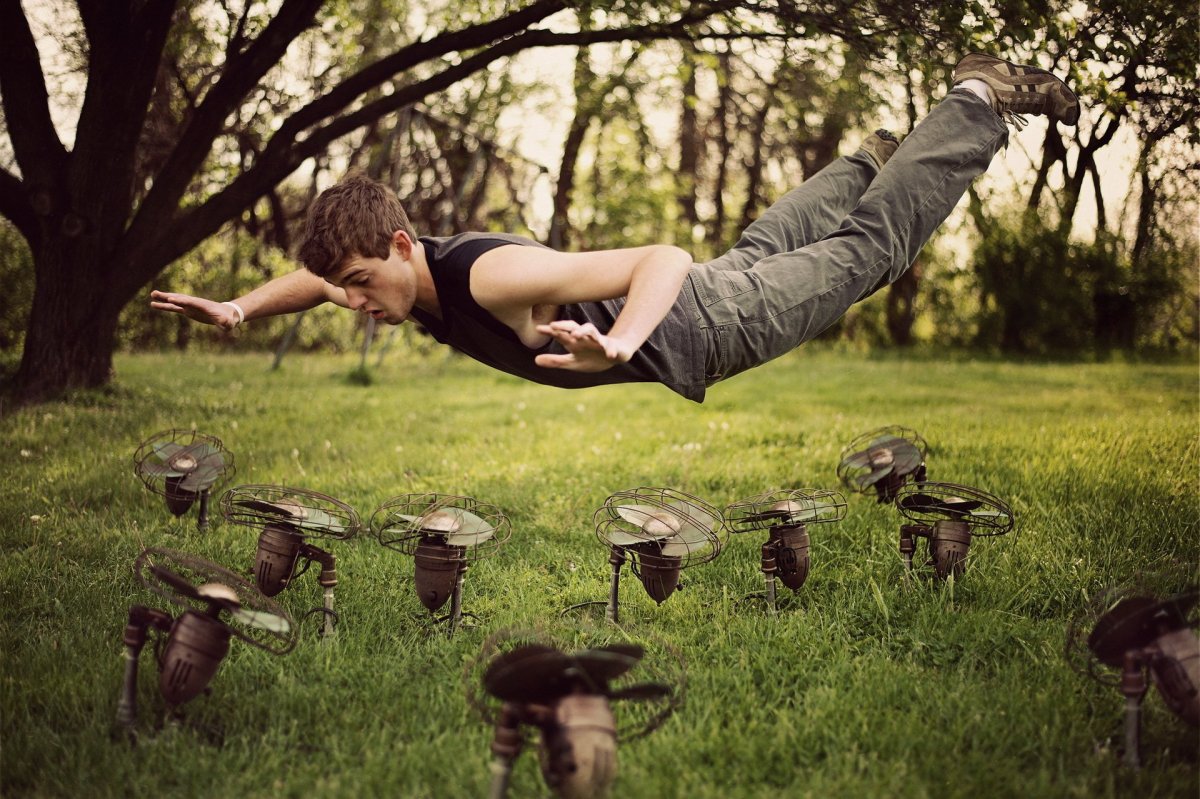 Необычные фотосессии на природе