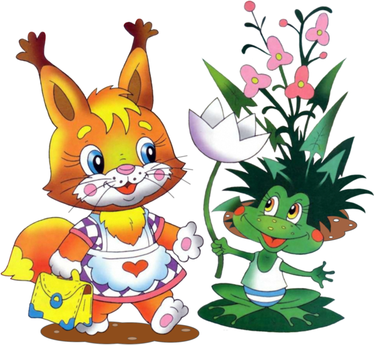 Мультяшные зверята