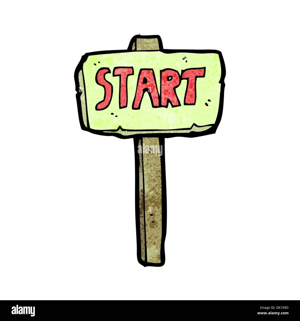 Старт мультяшный