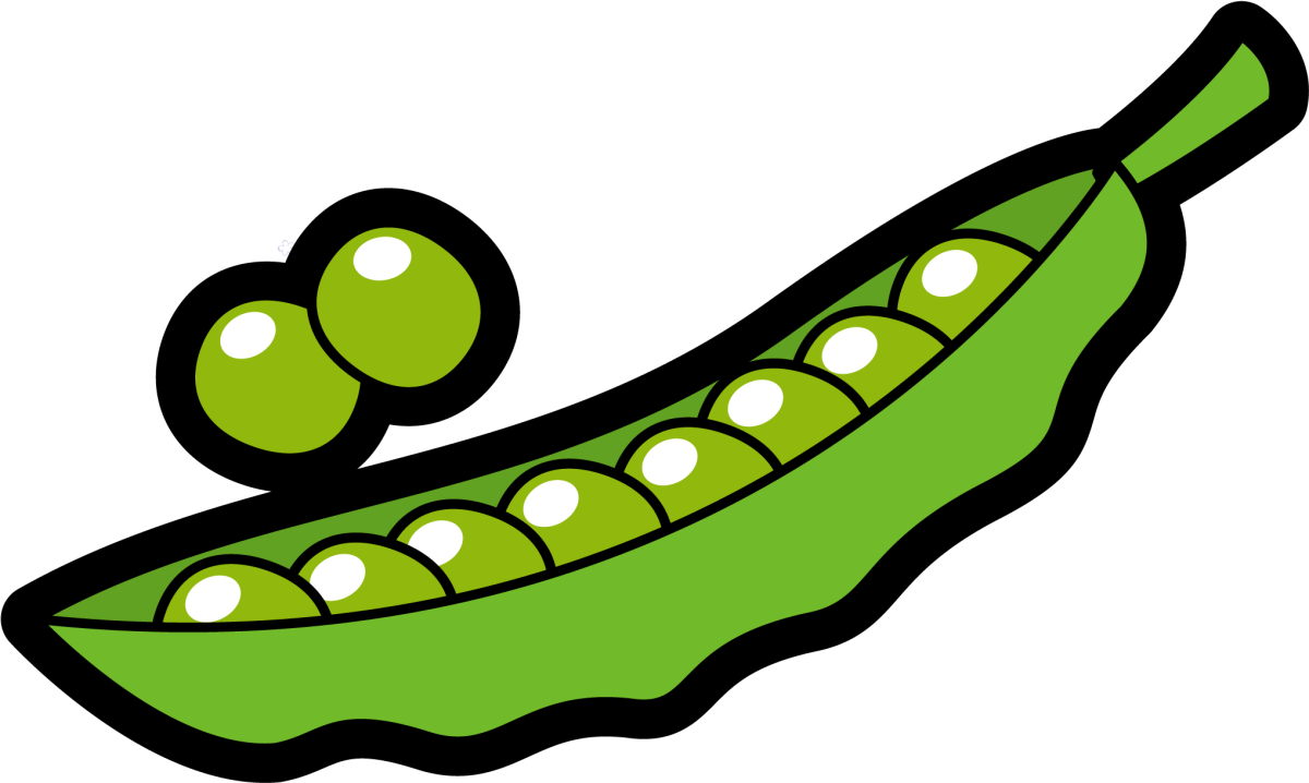 Горошек мультяшный