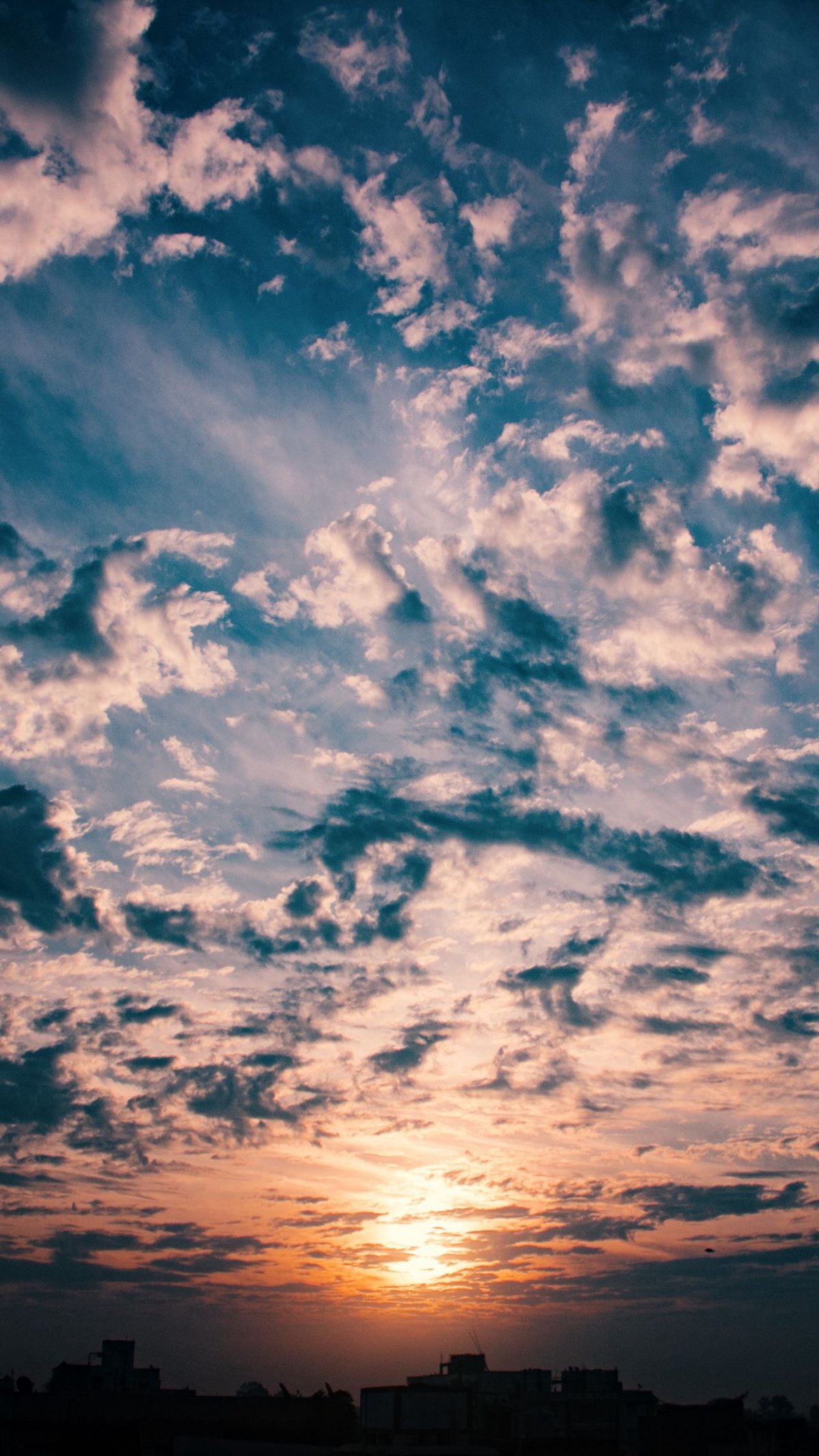 Голубое небо