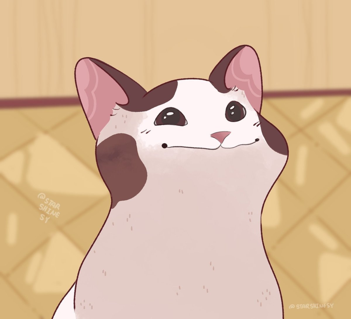 Кошки с открытыми ртами