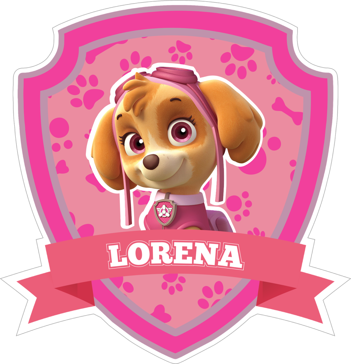 Значок Скай Щенячий патруль