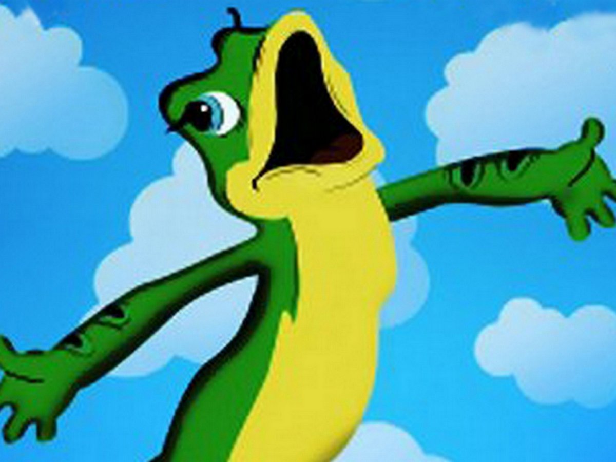 Лягушка с чемоданом