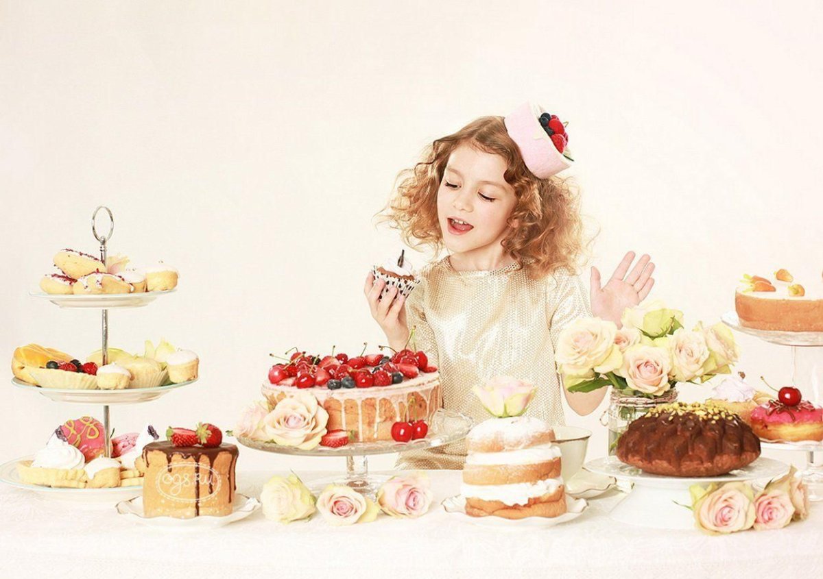 Сладкоежка иллюстрация