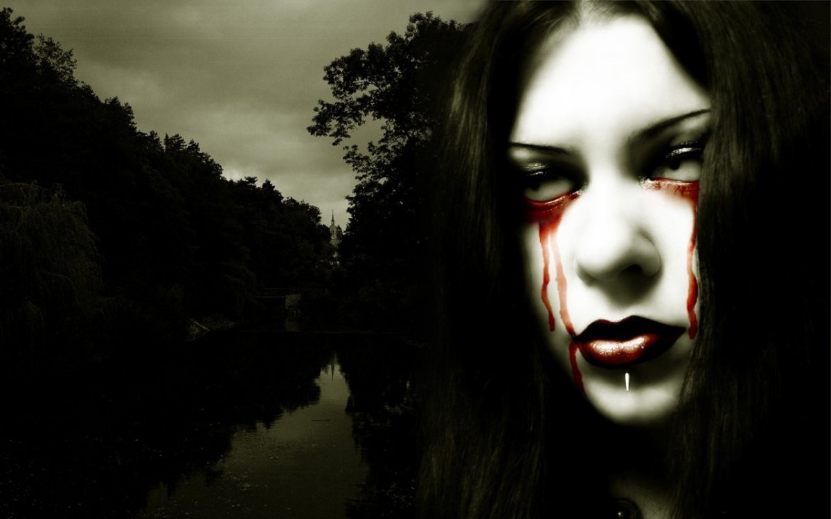 В полночь на кладбище 1910