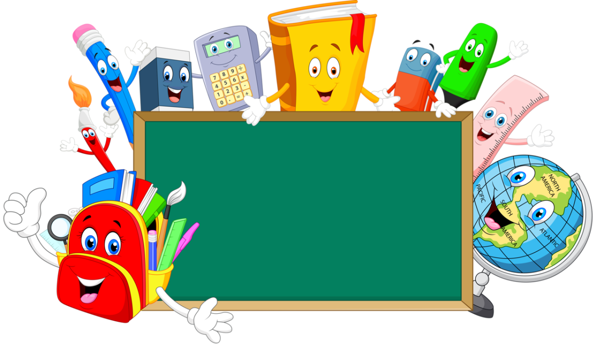 Школьные принадлежности анимация