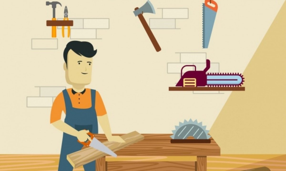 Профессия плотник для детей