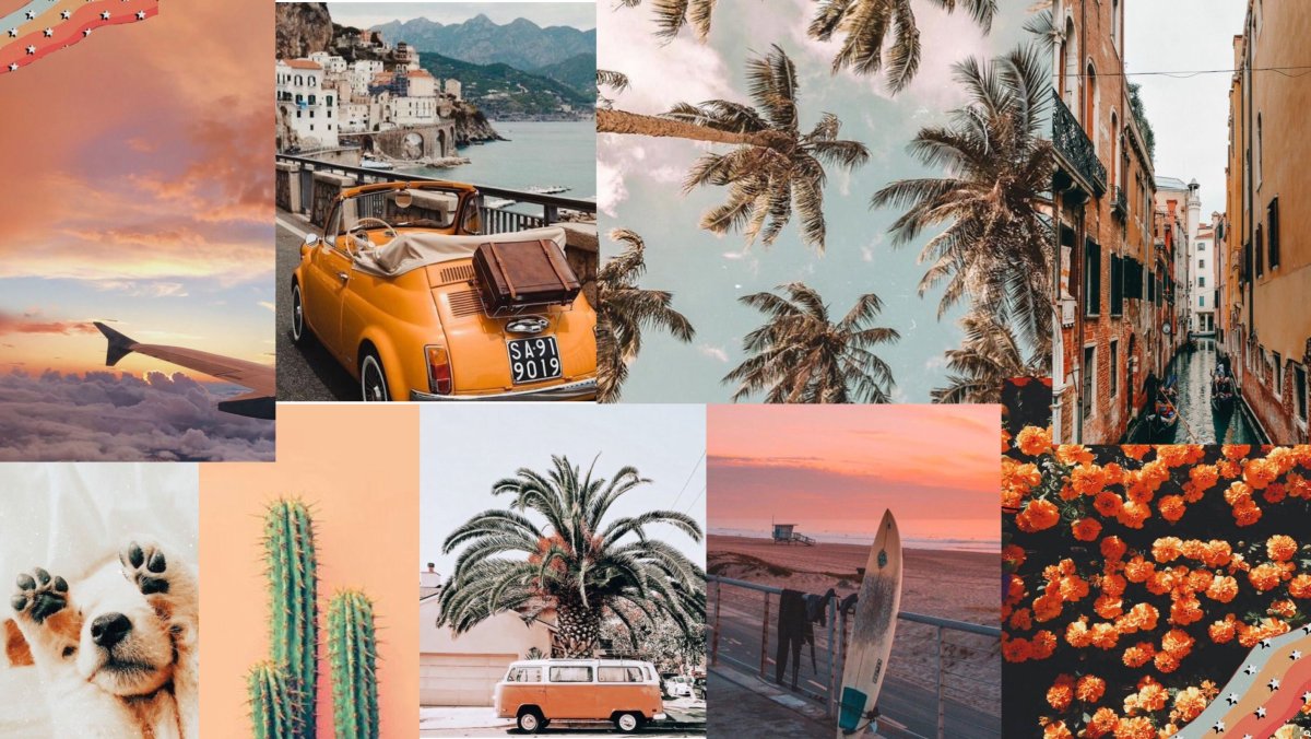 Эстетика обои на айфон коллаж