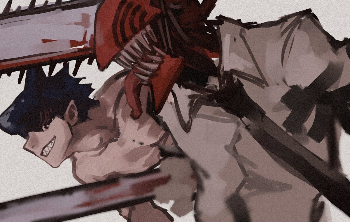 Makima Chainsaw man аниме