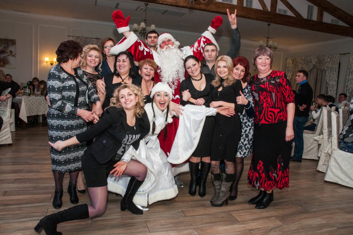 Новогодний корпоратив с ведущим