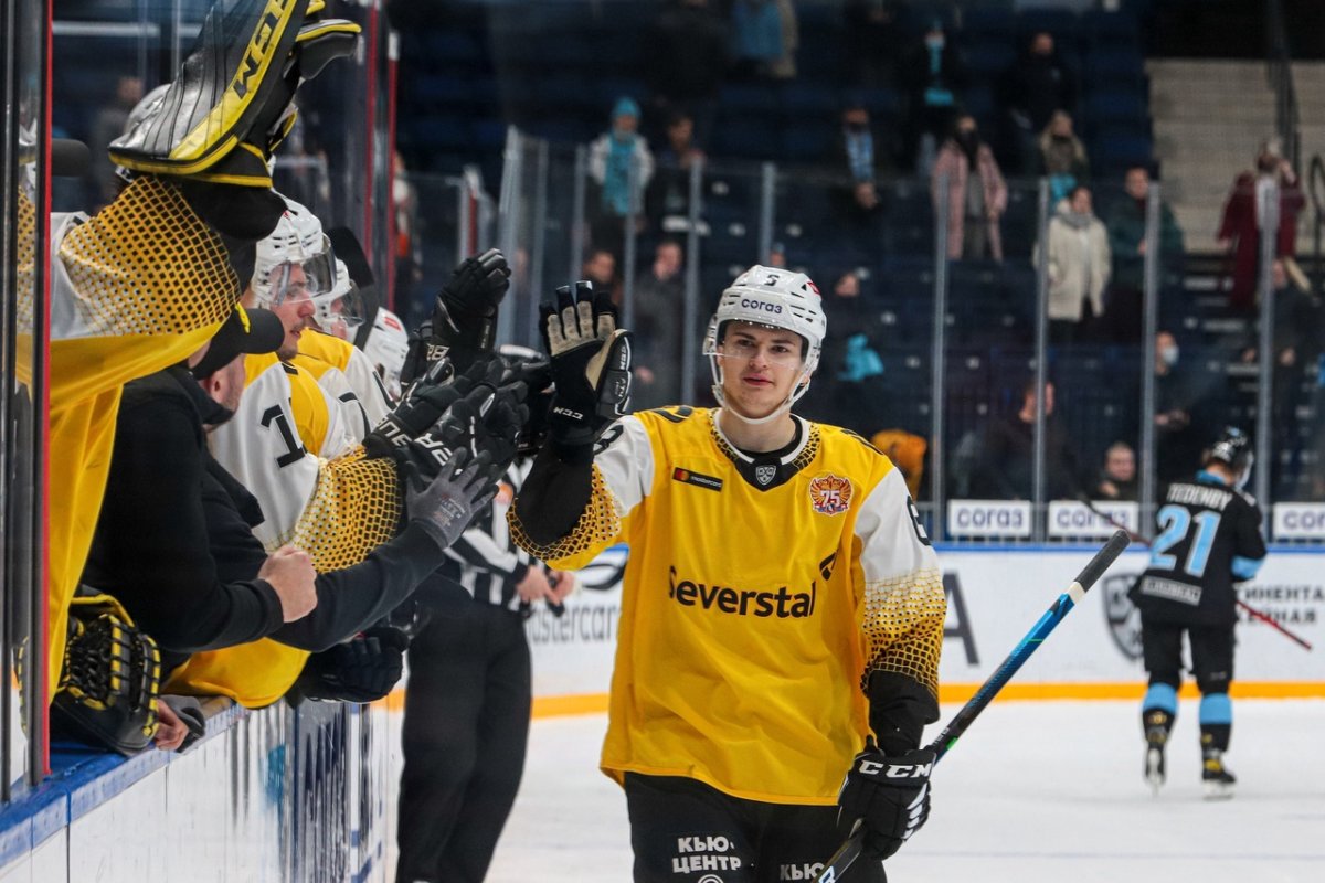 Хоккейная команда Северсталь Череповец