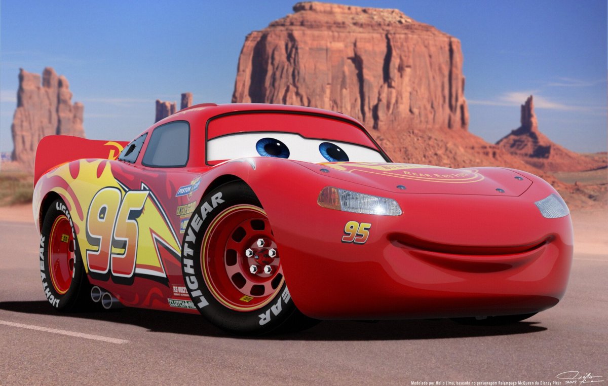 Молния Маккуин Тачки 3