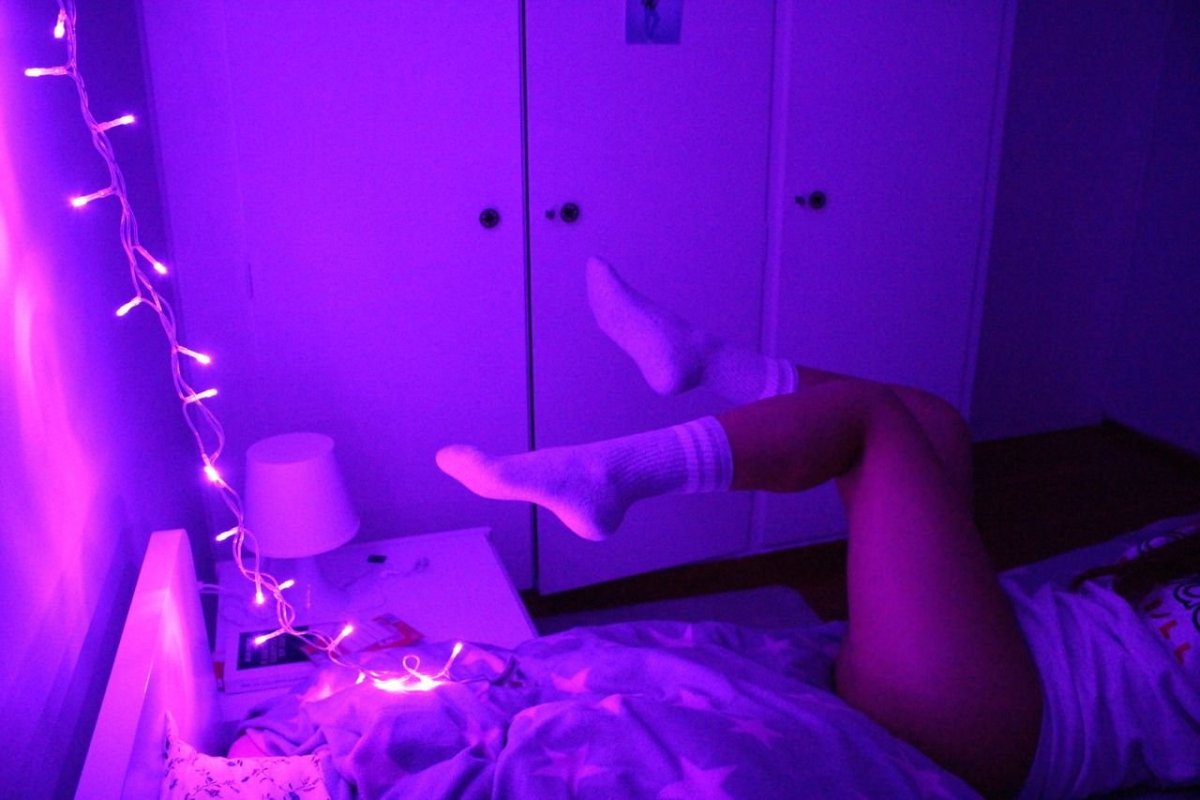 Фиолетовые губы Эстетика