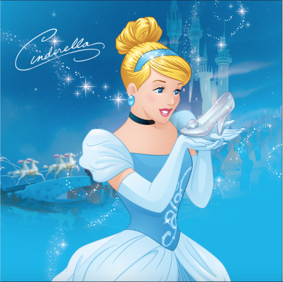 Принцесса Золушка в детстве