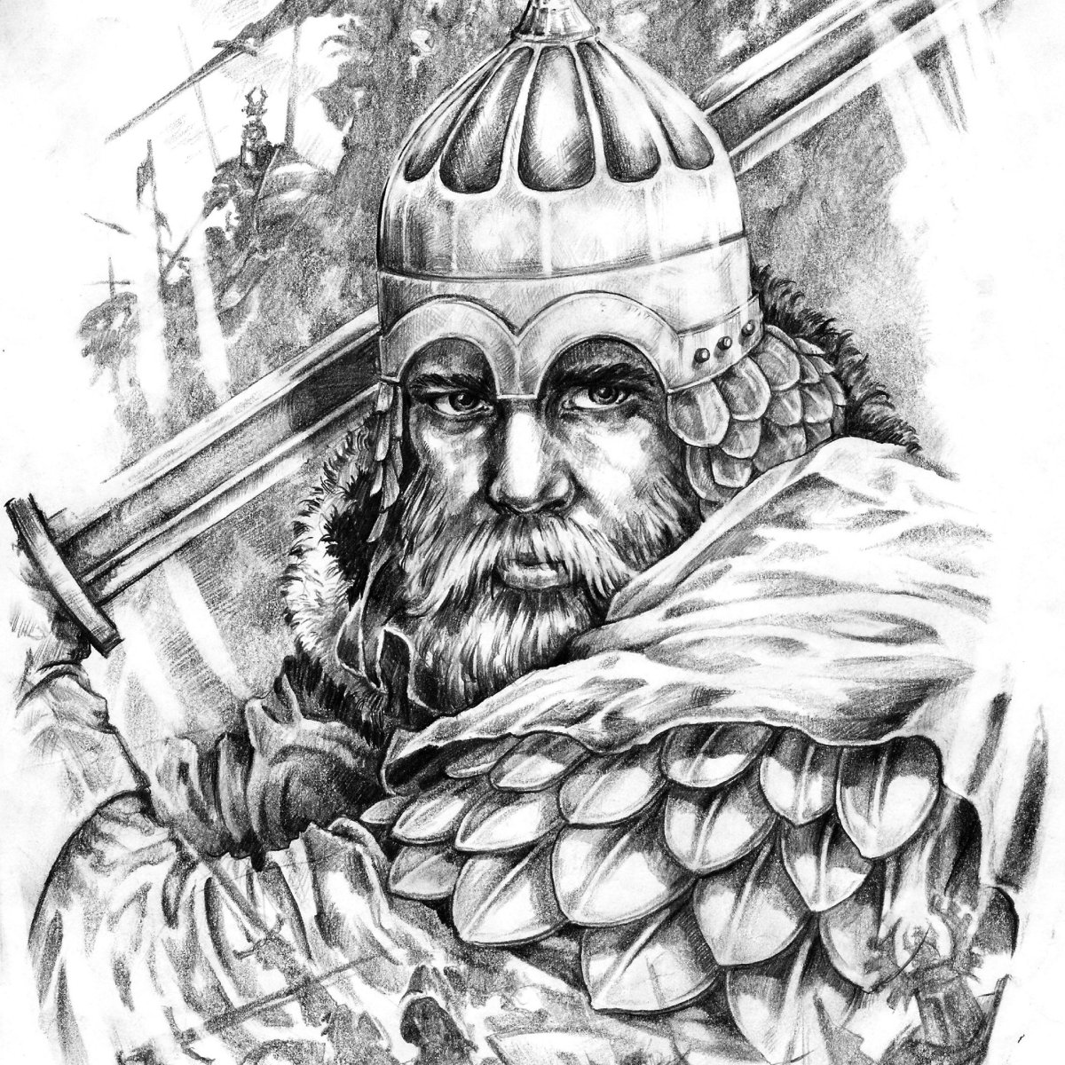 Степан Гилев богатыри Илья Муромец