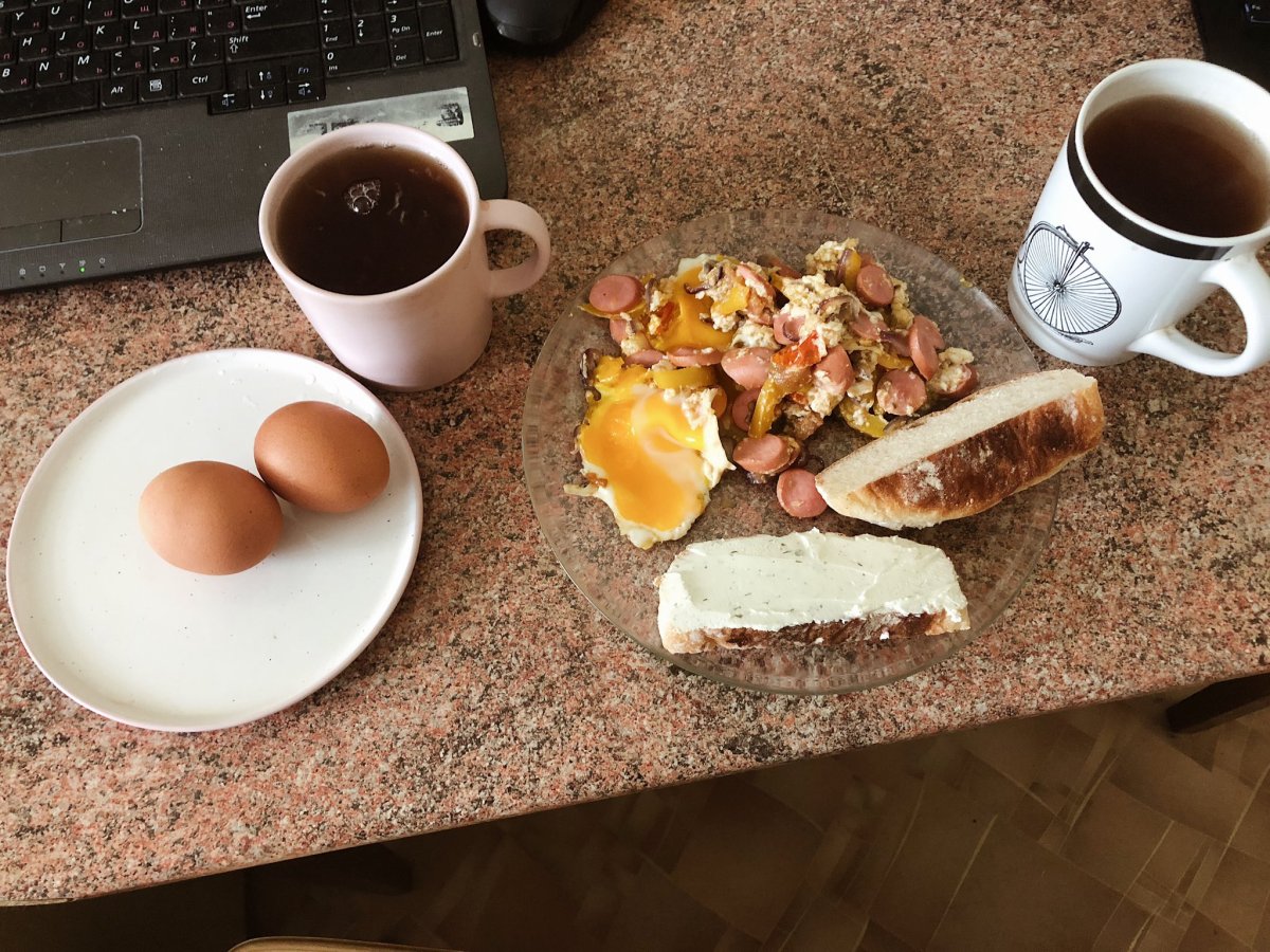 Завтрак в горах