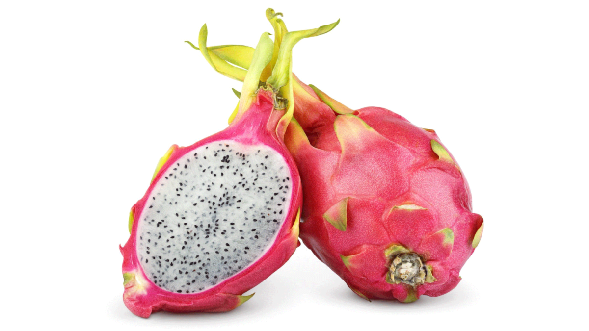 Драконий фрукт в разрезе