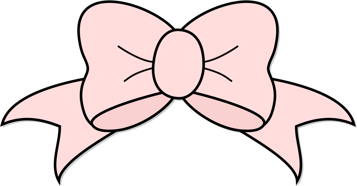 Красный бантик