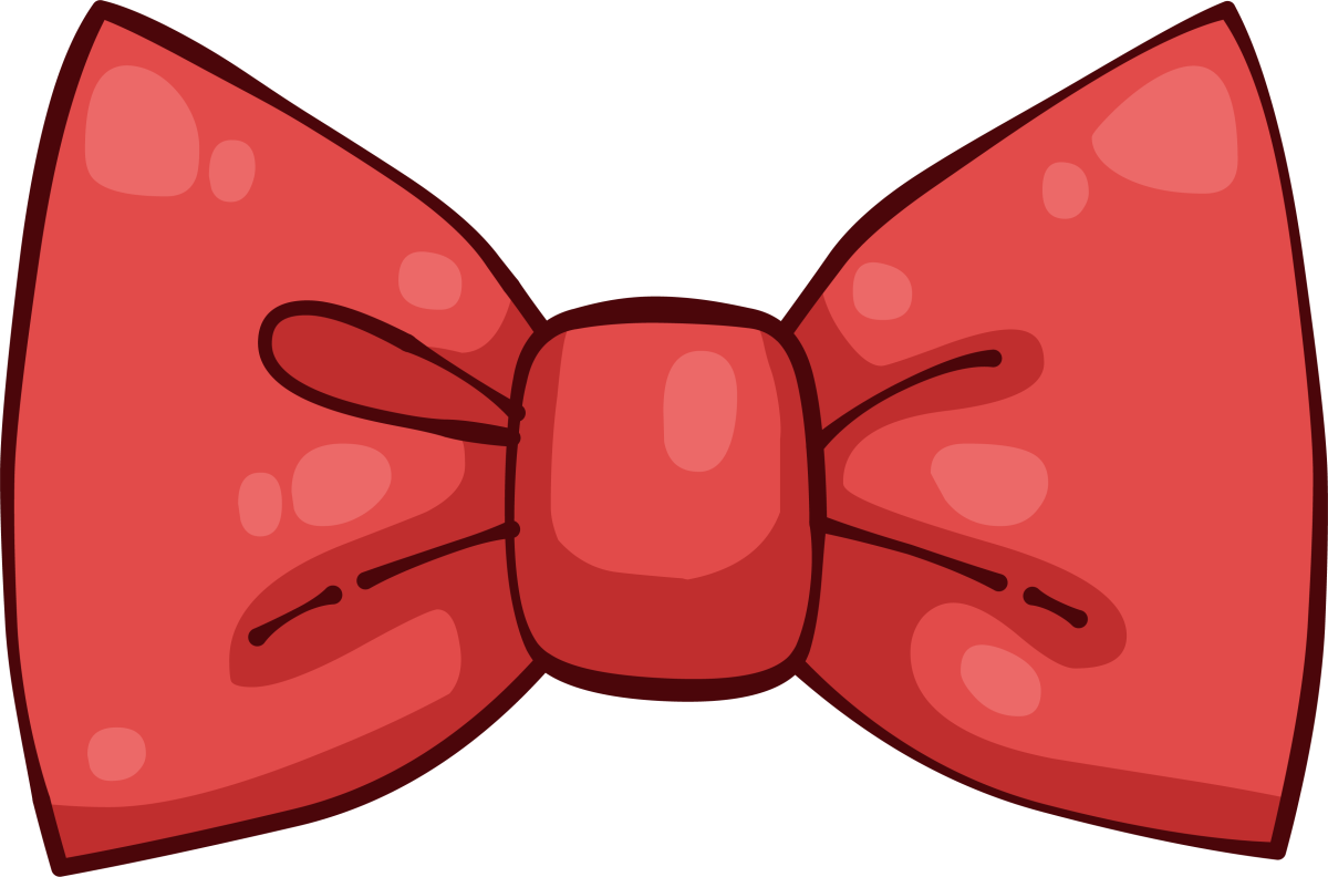 Бантик мультяшный