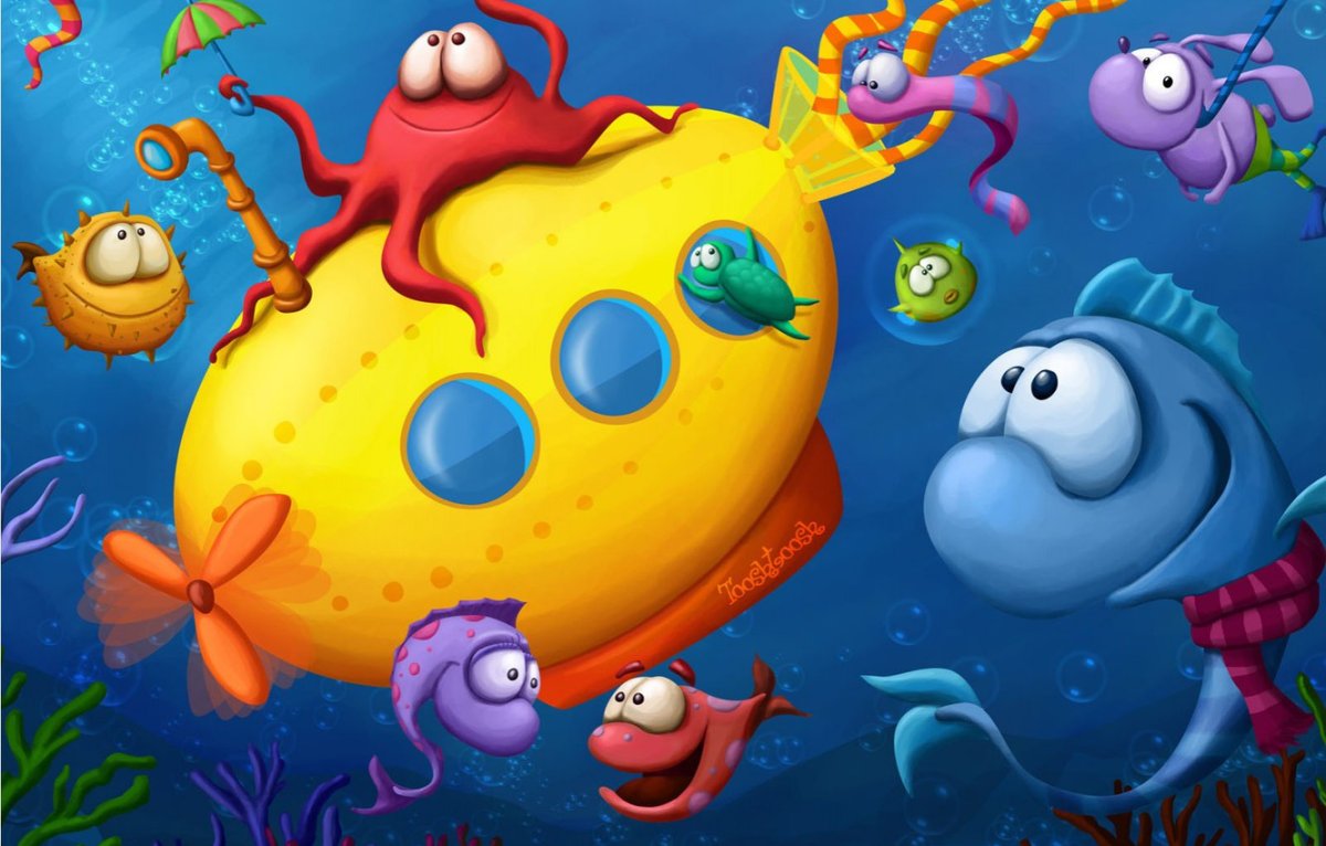 Подводный мир для детей