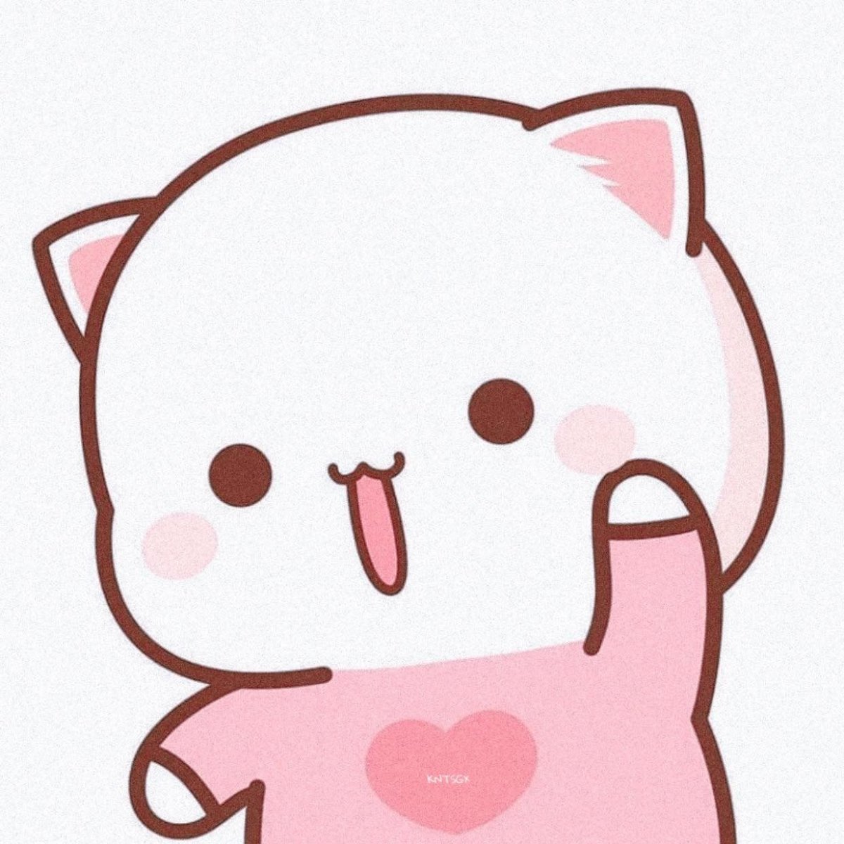 Кавайные котики новогодние