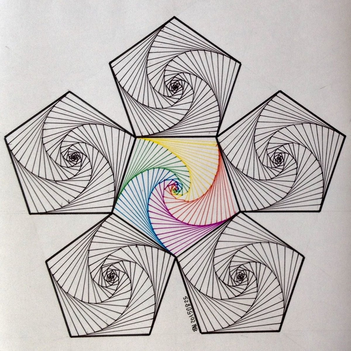 Симметрия композиция геометрических фигур